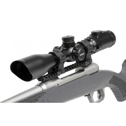 Coppia Anelli Picatinny a Sgancio Rapido per Ottica 30mm ACCU-SYNC, Profilo Medio (Offset 30 mm) - UTG