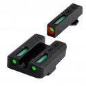Low Sight Set TFX Pro with Tritium / Fiber Optic for Glock - Truglo