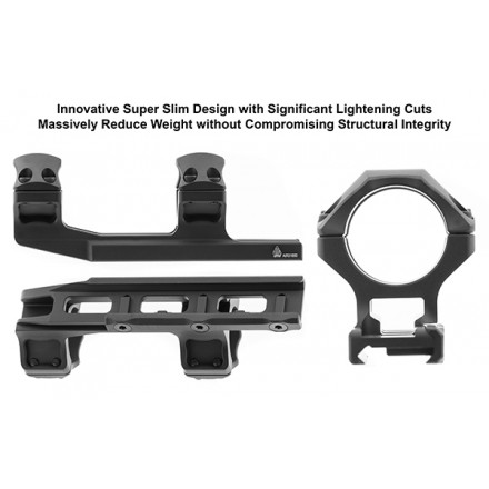 ACCU-SYNC™ 30mm Medium Pro. 50mm Offset Picatinny Rings - UTG