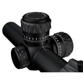 Meopro Optika 6 1-6x24 RD FFP (Recticle MRAD2 RD) Rifle Scope - Meopta 2