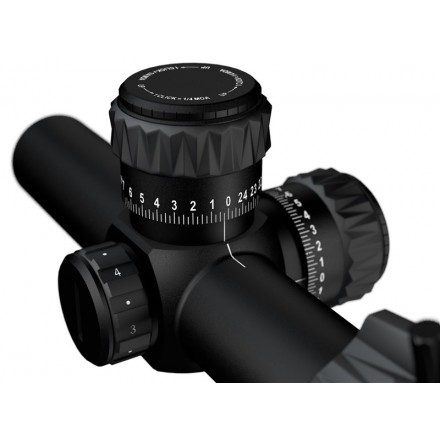 Meopro Optika 6 1-6x24 RD FFP (Reticolo MRAD2 RD) Rifle Scope - Meopta