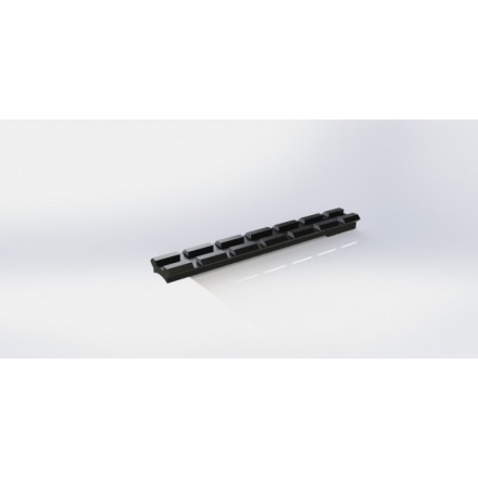 Aluminium Weaver Rail for Remington 700 Short Action, 20 MOA Incline - Poli Nicoletta
