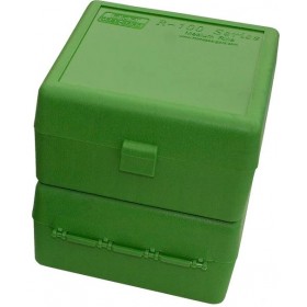 Scatola porta 100 Munizioni Cal. 223 204 Ruger 6x47 - MTM 2