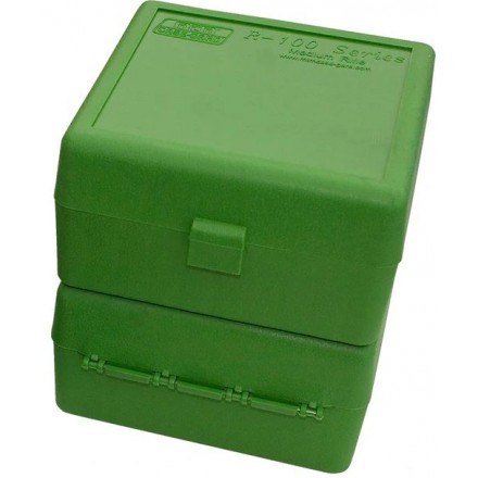 Scatola porta 100 Munizioni Cal. 223 204 Ruger 6x47 - MTM