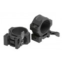 ACCU-SYNC QR 30mm Low Profile Scope Rings, Picatinny (Offset 25mm) - UTG