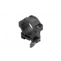 Coppia Anelli Picatinny a Sgancio Rapido per Ottica 30mm ACCU-SYNC, Profilo Basso (Offset 25 mm) - UTG