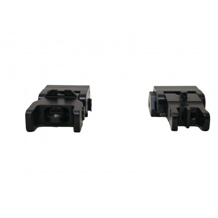 Set Mire Regolabili Abbattibili MAS7COM per AR15 / M4, attacco Picatinny - LPA
