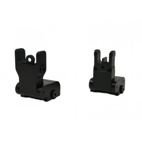 Set Mire Regolabili Abbattibili MAS7COM per AR15 / M4, attacco Picatinny - LPA