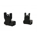 Set Mire Regolabili Abbattibili MAS7COM per AR15 / M4, attacco Picatinny - LPA