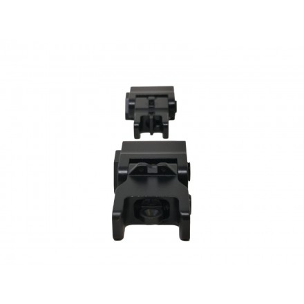 Set Mire Regolabili Abbattibili MAS7COM per AR15 / M4, attacco Picatinny - LPA