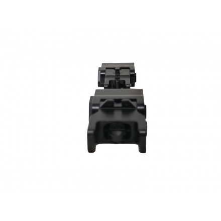 Folding Adjustable Sight Set MAS5COM for AR15 / M4, for Picatinny Rail - LPA