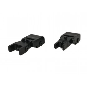 Set Mire Regolabili Abbattibili MAS7COM per AR15 / M4, attacco Picatinny - LPA 2
