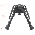 Bipiede Swivels Pivot, Altezza Centrale  6-9'' / 155-230 cm - Vector Optics
