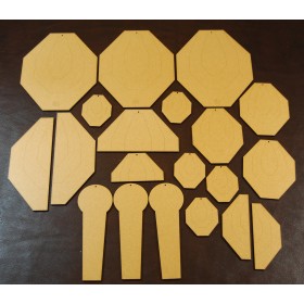 Dry-Fire Target Set (Classic-IPSC) - DAA