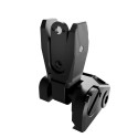 Folding Precision Front and Rear Sight for AR15, Picatinny Attachment, Polymer - KMR
