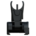 Folding Precision Front and Rear Sights for AR15, Picatinny Attachment, Aluminum - KMR