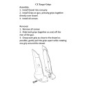 CZ Shadow 2 Grips Palm Swell Veloce TARGET, G10 - Lok Grips