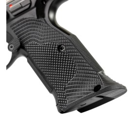 CZ Shadow 2 Grips Palm Swell Veloce TARGET, G10 - Lok Grips