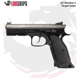 CZ Shadow 2 Grips Palm Swell Veloce TARGET, G10 - Lok Grips 2