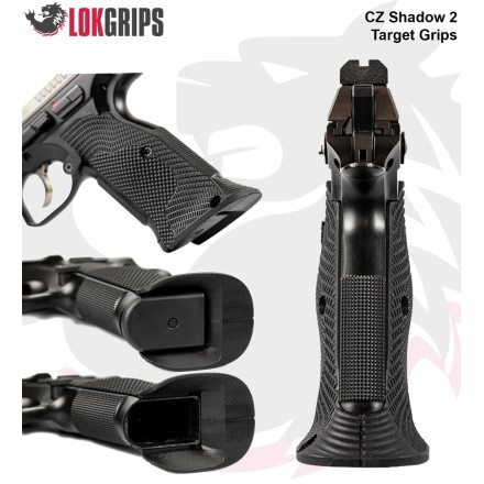 CZ Shadow 2 Grips Palm Swell Veloce TARGET, G10...