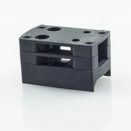 Polmyer SMS Picatinny mount with Triple Height Spacers - SMS/RMS - Shield Sights