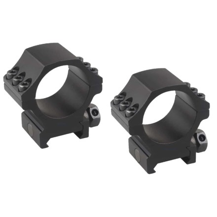 Coppia Anelli Picatinny a Basso Profilo per Montaggio Ottica 30mm X-ACCU (Altezza 1") - Vector Optics