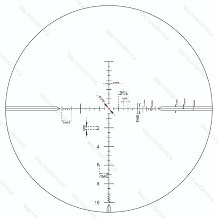 Taurus 5-30x56 (First Focal Plane) Riflescope -...