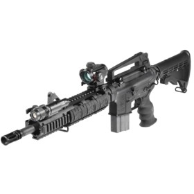 Handguard Esteso per AR15 con Slitte Quad Rail Picatinny... 2