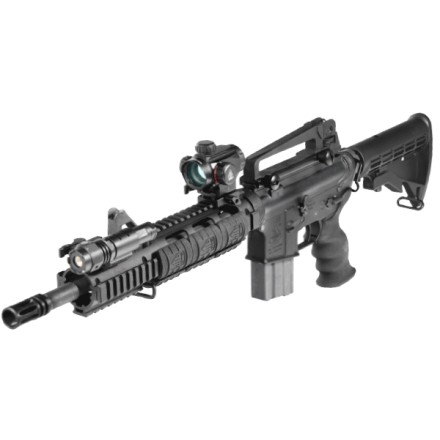 Handguard Esteso per AR15 con Slitte Quad Rail...