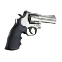 S&W K or L Frame Round Butt Rubber Conversion Monogrip (from Round Butt to Square Butt) Black - Hogue