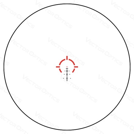 Red Dot Paragon 4x24 Micro, Prism Scope -...