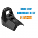 Super slim keymod hand stop black - UTG