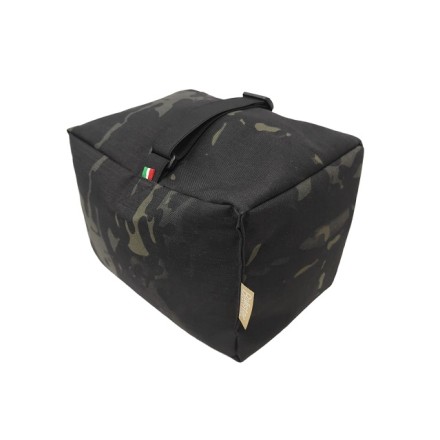 Tac Pillow (25 x 20 x 18 cm / 9,84 x 7,87 x 7,08 inch), Multicam Black Color - Balistae Solution