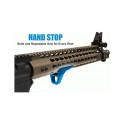 Super slim keymod hand stop black - UTG