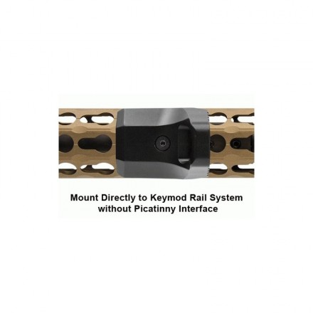 Super slim keymod hand stop black - UTG