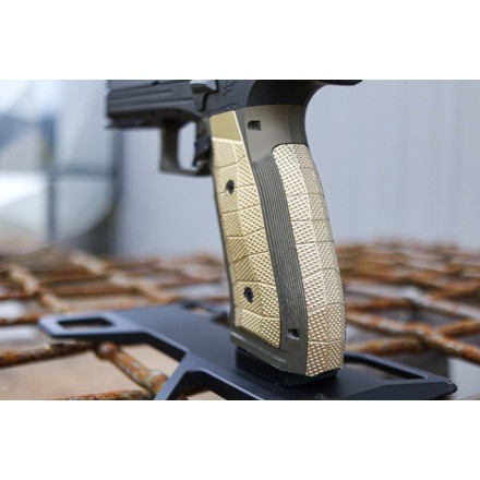Laugo Arms Alien GridLOK Aggressive Brass Palm...