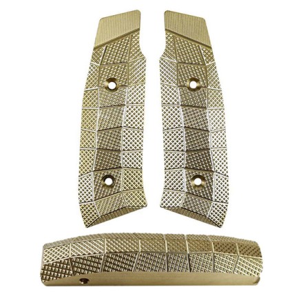 Set Guancette Palm Swell+ Dorsalino in Ottone...