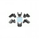 Super slim keymod hand stop black - UTG