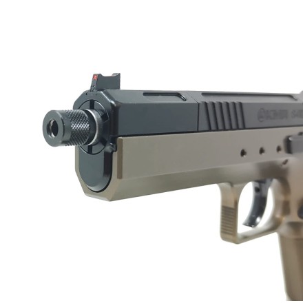 KMR S-02 .22 LR SA/DA Optic Ready, canna filettata