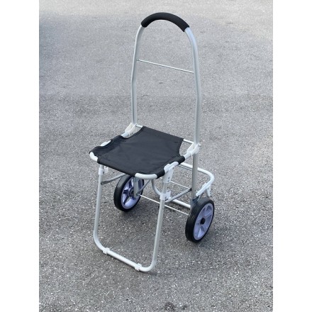 Carrello in Alluminio con Seduta - RC Tech