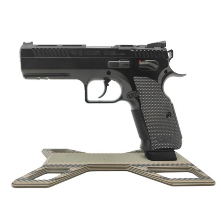 Guancette per KMR W-02 Umbra/Cuda DotMatrix Ergo, Alluminio (profilo Ergonomico) - KMR Precision Arms