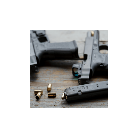 Polymer Glock magazine, 33 rounds, 9mm - UTG