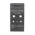 Basetta/Optics ready Plate Venom / Docter / Viper per KMR W-02/L-02 - KMR