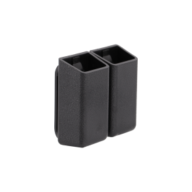 Double Magazine Pouch in ABS with retention and belt loop...