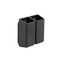 Double Magazine Pouch in ABS with retention and belt loop - Ghost International