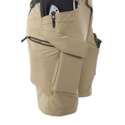 Women's OTP 8,5" Shorts, Black - Helikon Tex
