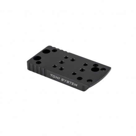 Optic ready base plate for red dot (type A) for Tanfoglio Stock II Optic post 2022 - Toni System