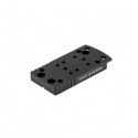 Optic ready base plate for red dot (type A) for Tanfoglio Stock II Optic post 2022 - Toni System