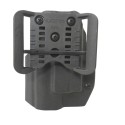 G2 Light Holster for CZ Shadow 2 with O-Light PL2-Mini Torch, Black - Tactical Gear