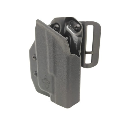 Fondina G2 Light per CZ P10-F con Torcia O-Light PL-Mini, Nera - Tactical Gear